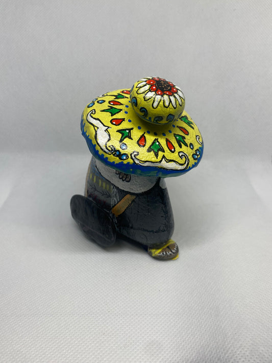 Panchito with Yellow Sombrero and Sandals